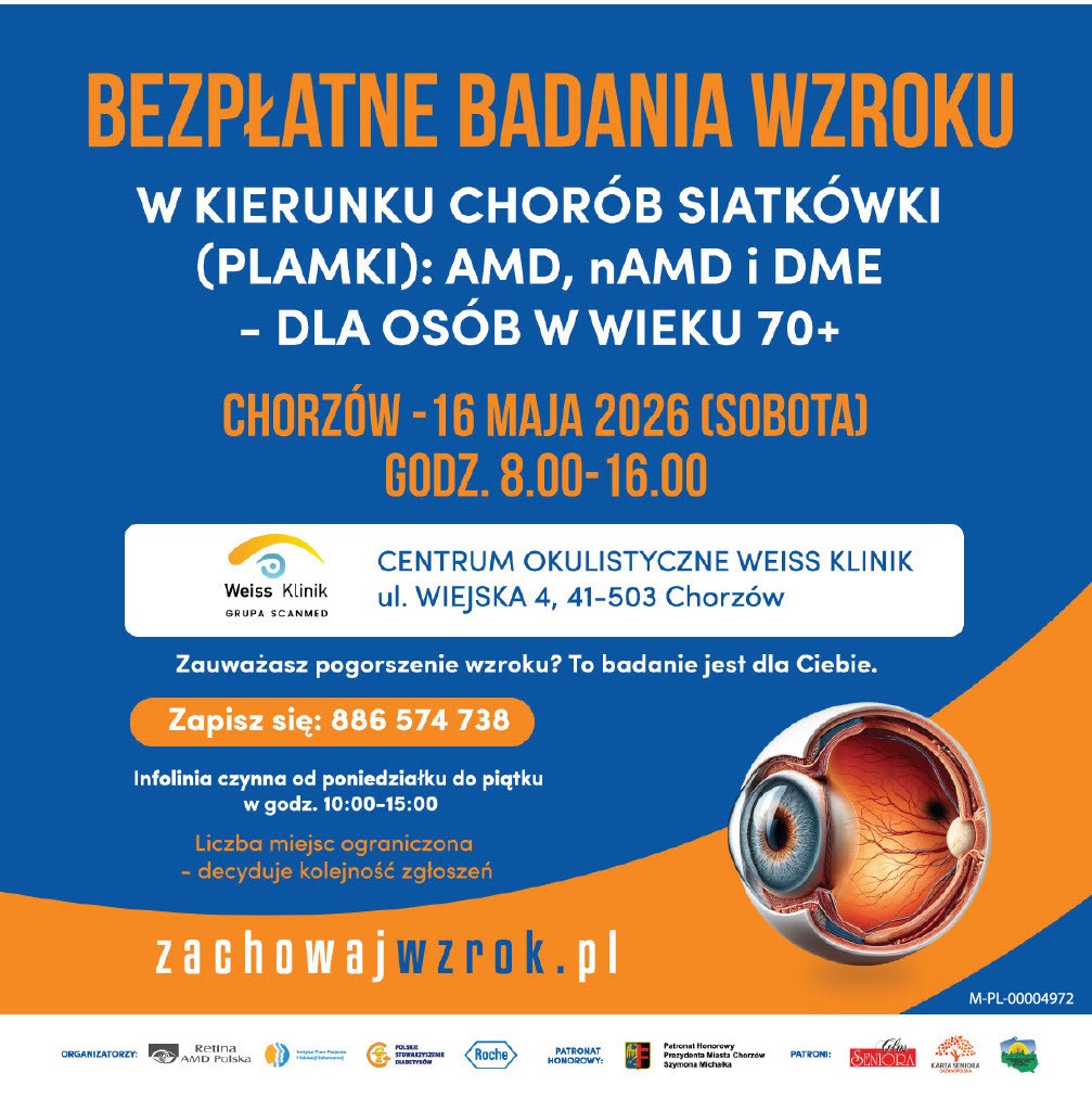 Bezpłatne badania wzroku dla seniorów w Chorzowie